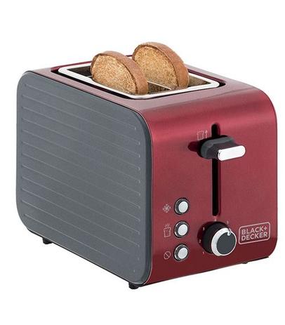 Tostador eletrico aco inox 800w black+decker - t850v Menor preço em Tostador eletrico aco inox 800w black+decker - t850v