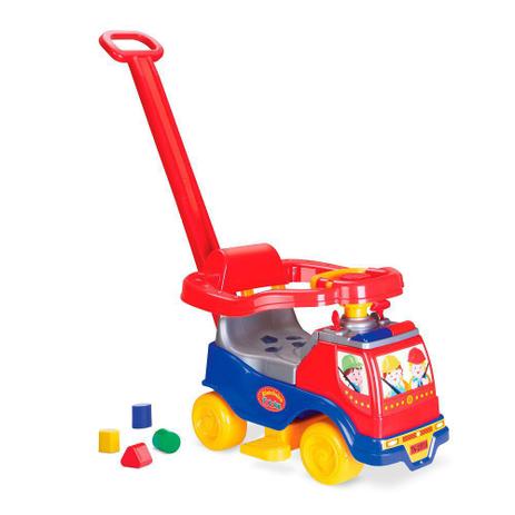 Totoka Andador Infantil Eletrônica Plus Menino com Haste Empurrador Cardoso 6002 Menor preço em Totoka Andador Infantil Eletrônica Plus Menino com Haste Empurrador Cardoso 6002
