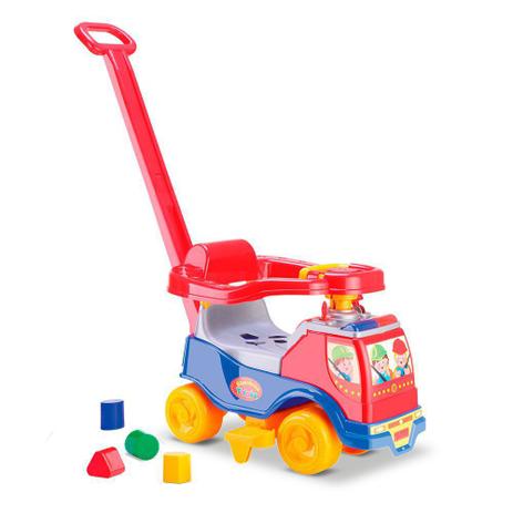 Carrinho de bebe totoka plus cardoso toys com haste para empurrar Clearance