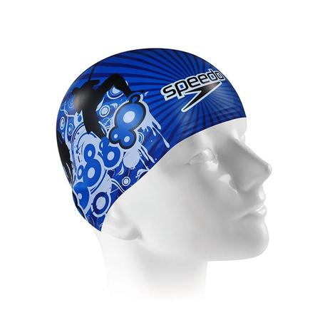 Touca de Natação Jr Speedo Slim Cap Special Edition Azul Tam. Único Menor preço em Touca de Natação Jr Speedo Slim Cap Special Edition Azul Tam. Único