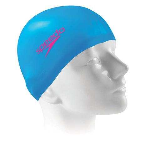 Touca Esportiva Silicone Lisa Azul Neon Tamanho Único Speedo Menor preço em Touca Esportiva Silicone Lisa Azul Neon Tamanho Único Speedo