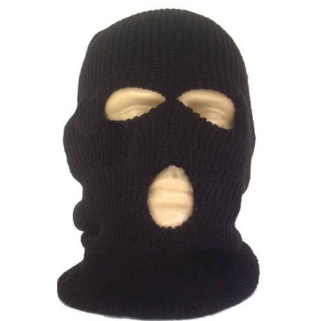 Touca Ninja Balaclava 3 Furos Para Frio Inverno Motoqueiro - Mundo do militar Menor preço em Touca Ninja Balaclava 3 Furos Para Frio Inverno Motoqueiro - Mundo do militar