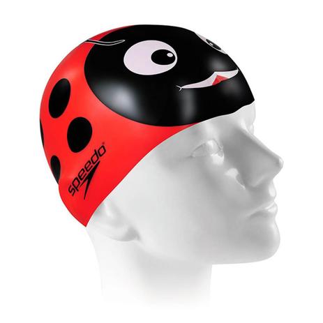 Touca Para Natação Joaninha Cap Tamanho Único Vermelho Speedo Menor preço em Touca Para Natação Joaninha Cap Tamanho Único Vermelho Speedo