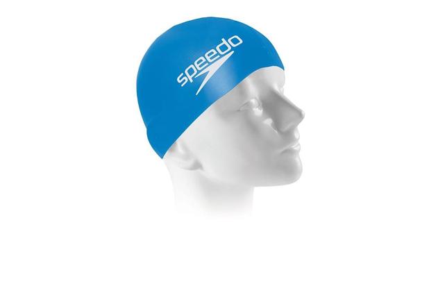 Touca para Natação Speedo Big Swim Cap Azul Menor preço em Touca para Natação Speedo Big Swim Cap Azul