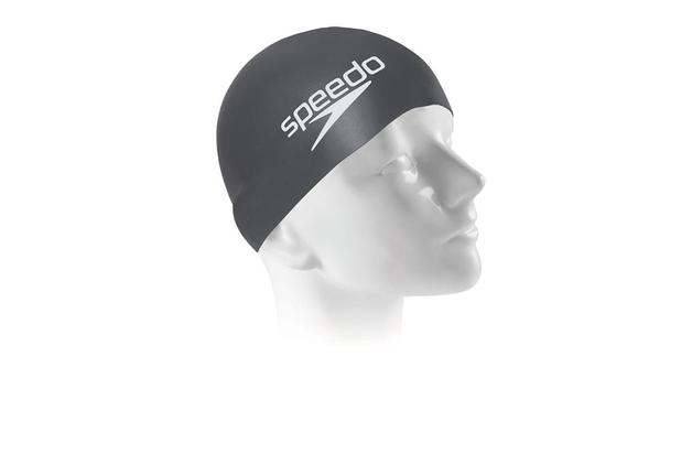Touca para Natação Speedo Big Swim Cap Cinza Menor preço em Touca para Natação Speedo Big Swim Cap Cinza