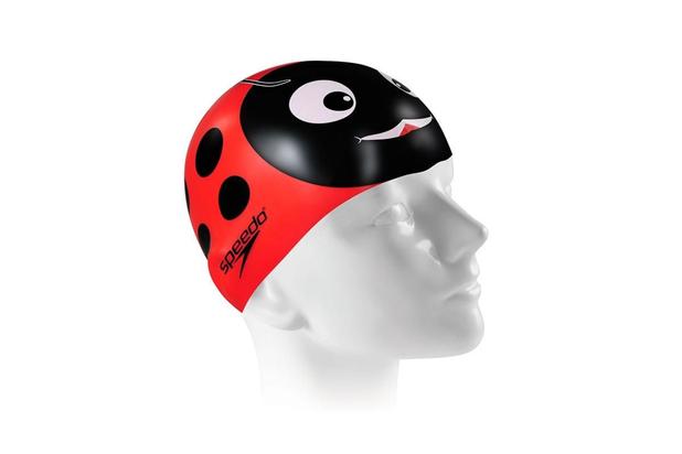 Touca para Natação Speedo Joaninha Cap Vermelho Menor preço em Touca para Natação Speedo Joaninha Cap Vermelho