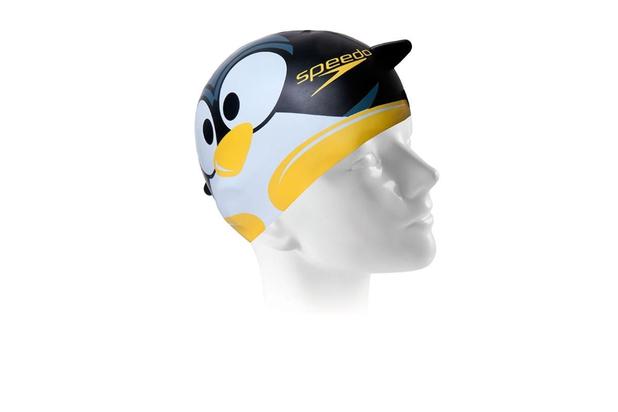 Touca para Natação Speedo Pinguim Cap Preto Menor preço em Touca para Natação Speedo Pinguim Cap Preto