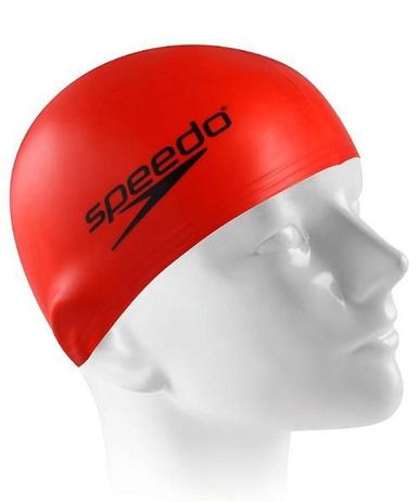 Touca para Natação Speedo Slim Cap Vermelho Menor preço em Touca para Natação Speedo Slim Cap Vermelho