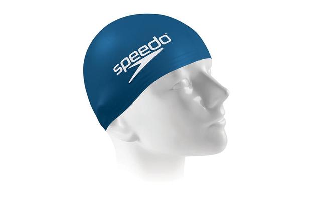 Touca para Natação Speedo Slim Jr Cap Azul Royal Menor preço em Touca para Natação Speedo Slim Jr Cap Azul Royal