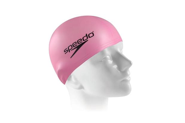 Touca para Natação Speedo Slim Jr Cap Rosa Menor preço em Touca para Natação Speedo Slim Jr Cap Rosa