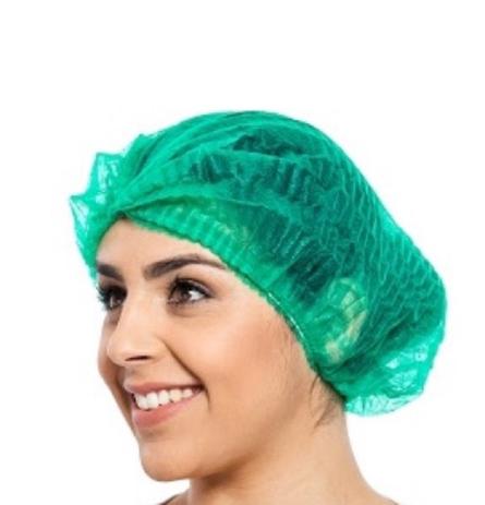 Touca Sanfonada Descartável TNT Verde 100 unidades - Pom pom Menor preço em Touca Sanfonada Descartável TNT Verde 100 unidades - Pom pom
