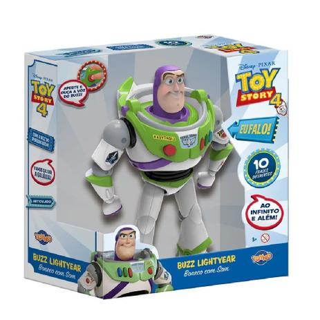 Toy Story Disney boneco Buzz Lightyear com som 38169 - Toyng Menor preço em Toy Story Disney boneco Buzz Lightyear com som 38169 - Toyng