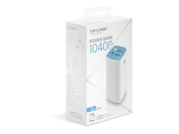Tp Link Carregador Portátil Com 2 Portas Usb 10400Mah Tl-Pb10400 Branco - Tp-link Menor preço em Tp Link Carregador Portátil Com 2 Portas Usb 10400Mah Tl-Pb10400 Branco - Tp-link