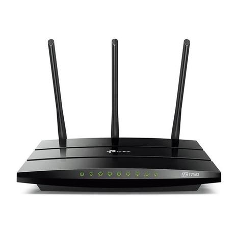 Tp-link roteador wireless gigabit ac1750 - dual band - 3 antenas é boa?