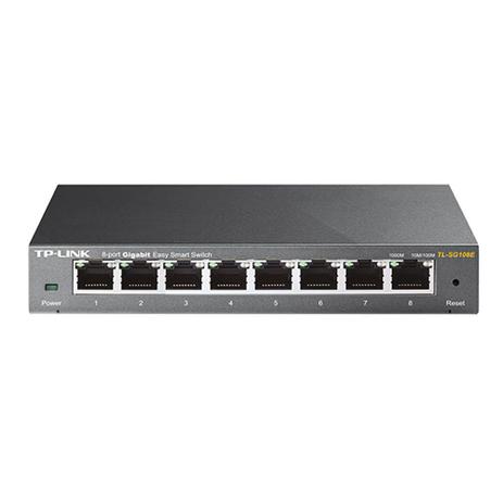 TP-LINK SWITCH EASY SMART Gigabit 8 Portas 10/100/1000 - TL-SG108E Menor preço em TP-LINK SWITCH EASY SMART Gigabit 8 Portas 10/100/1000 - TL-SG108E