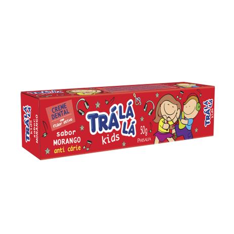 Trá Lá Lá Kids Creme Dental Morango - 48G - Phisalia é boa?