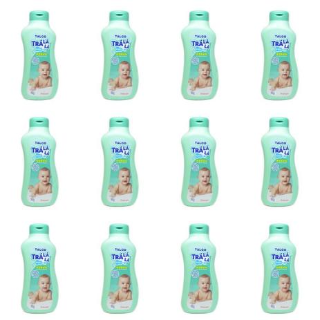 Tralálá Baby Hidrat Talco 160g (Kit C/12) - Tralala Menor preço em Tralálá Baby Hidrat Talco 160g (Kit C/12) - Tralala