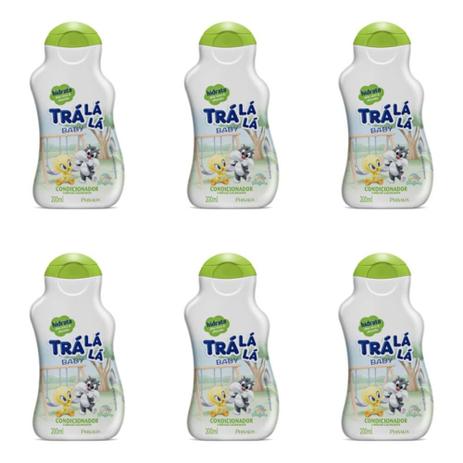 Tralálá Baby Hidrata Condicionador Infantil 200ml (Kit C/06) - Tralala Menor preço em Tralálá Baby Hidrata Condicionador Infantil 200ml (Kit C/06) - Tralala
