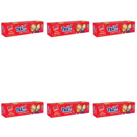 Tralálá Kids Creme Dental Morango 50g (Kit C/06) - Tralala é boa?