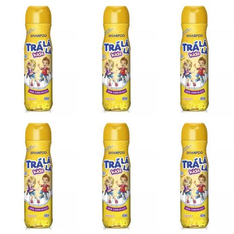Tralálá Sem Embaraço Shampoo 480ml (Kit C/06) - Tralala Menor preço em Tralálá Sem Embaraço Shampoo 480ml (Kit C/06) - Tralala