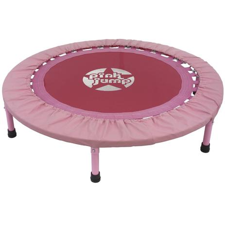 Trampolim Profissional Pink Jump 0136 Polimet Menor preço em Trampolim Profissional Pink Jump 0136 Polimet