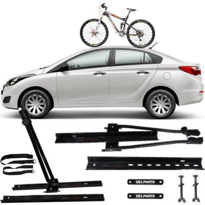 Transbike Novo Suporte Rack Teto Para 1 Bike Hyundai HB20 Sedan - Super Bike Menor preço em Transbike Novo Suporte Rack Teto Para 1 Bike Hyundai HB20 Sedan - Super Bike