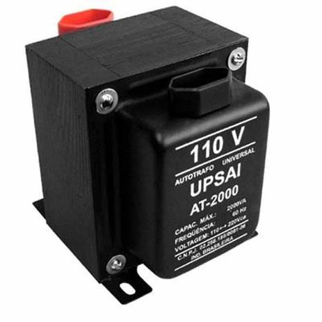 Transformador de Voltagem Modelo AT-2000 1400W UPSAI Menor preço em Transformador de Voltagem Modelo AT-2000 1400W UPSAI