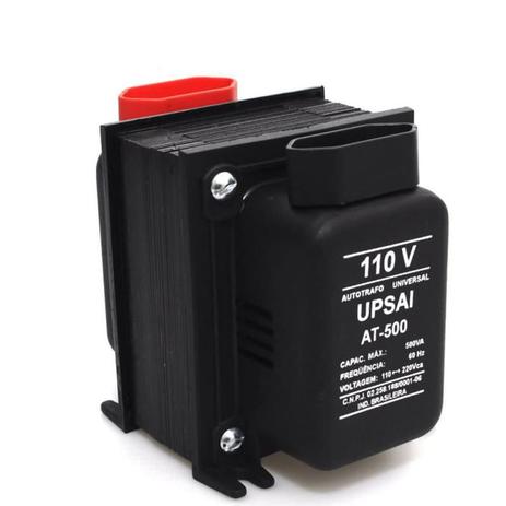Transformador de Voltagem Modelo AT-500 350W UPSAI Menor preço em Transformador de Voltagem Modelo AT-500 350W UPSAI