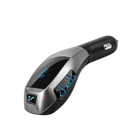 Transmissor Bluetooth Veicular X6 Pendrive Usb Led Aux Menor preço em Transmissor Bluetooth Veicular X6 Pendrive Usb Led Aux