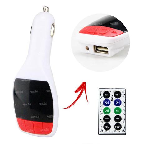 Transmissor Digital Veicular Fm S/fio - KD-627 / SV-626 - Exbom Menor preço em Transmissor Digital Veicular Fm S/fio - KD-627 / SV-626 - Exbom