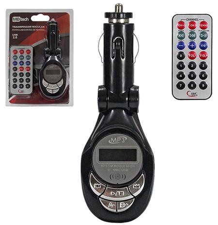 Transmissor veicular fm/mp3/usb/cartao de memoria - Royal eletronic Menor preço em Transmissor veicular fm/mp3/usb/cartao de memoria - Royal eletronic