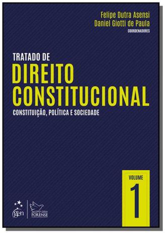 Tratado de direito constitucional - vol.1 - Editora forense Menor preço em Tratado de direito constitucional - vol.1 - Editora forense