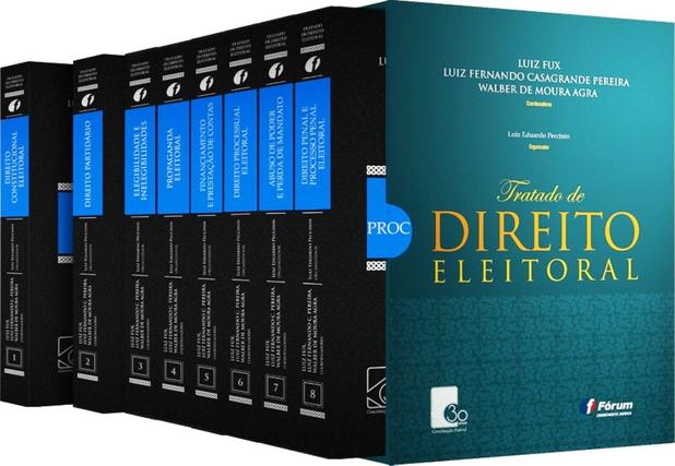 Tratado de Direito Eleitoral - Coleção com 8 Volumes - Fórum Menor preço em Tratado de Direito Eleitoral - Coleção com 8 Volumes - Fórum