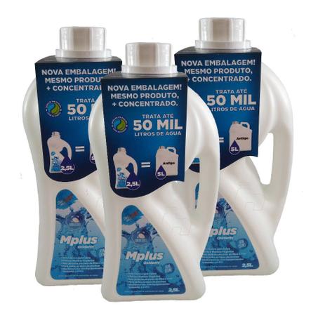 Tratamento sem cloro Piscina e SPA Oxidante Mplus 2,5l (03 frascos) - Maresias Menor preço em Tratamento sem cloro Piscina e SPA Oxidante Mplus 2,5l (03 frascos) - Maresias