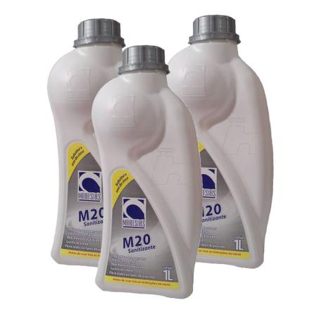Tratamento Sem Cloro Sanitizante SPA Piscina M20 3 frasco - Maresias Menor preço em Tratamento Sem Cloro Sanitizante SPA Piscina M20 3 frasco - Maresias