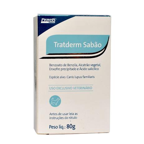 TratDerm Sabão 80g Provets é boa?