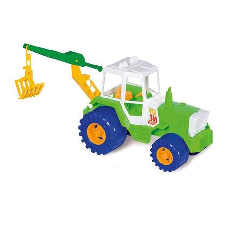 Trator com Braco Articulado - Faz de Conta - Calesita 0124 Menor preço em Trator com Braco Articulado - Faz de Conta - Calesita 0124