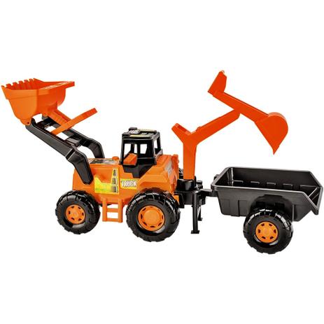 Trator escavadeira truck super magic toys é ruim? Trator escavadeira truck super magic toys é boa?