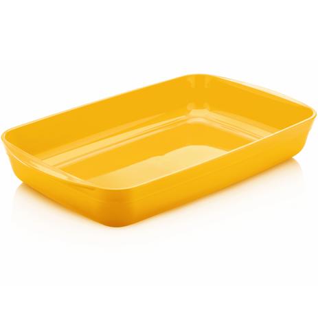 Travessa 2L Bandeja Tigela Retangular 33x20cm Polipropileno Amarelo - Ou Menor preço em Travessa 2L Bandeja Tigela Retangular 33x20cm Polipropileno Amarelo - Ou