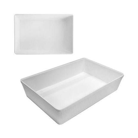 Travessa de Melamina Retangular Funda 25X17cm - Bestfer Menor preço em Travessa de Melamina Retangular Funda 25X17cm - Bestfer