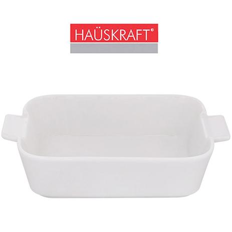 Travessa de Porcelana Retangular Refrataria 400 ml - Hauskraft Menor preço em Travessa de Porcelana Retangular Refrataria 400 ml - Hauskraft