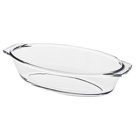 Travessa de vidro oval refrataria 23,5x13x5,2cm 600ml - Western Menor preço em Travessa de vidro oval refrataria 23,5x13x5,2cm 600ml - Western