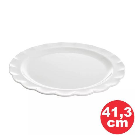 Travessa Melamina Redonda Wave Branco Haus 41,3x6cm Dt-2010-0 Menor preço em Travessa Melamina Redonda Wave Branco Haus 41,3x6cm Dt-2010-0