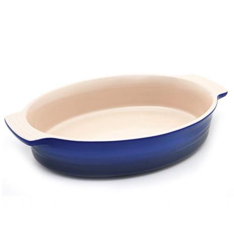 Travessa Oval 1,1 Litro Azul Cobalto Le Creuset Menor preço em Travessa Oval 1,1 Litro Azul Cobalto Le Creuset