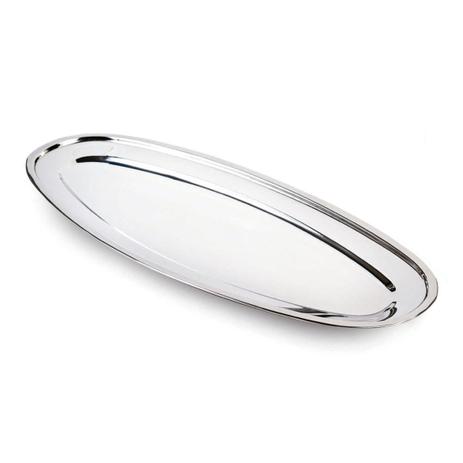 Travessa Oval Aço Inox 60cm - Gourmet mix Menor preço em Travessa Oval Aço Inox 60cm - Gourmet mix
