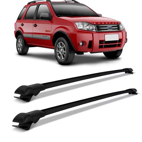 Travessa Rack Bagageiro Ecosport 2008 A 2012 Slim Preto - Sp rack Menor preço em Travessa Rack Bagageiro Ecosport 2008 A 2012 Slim Preto - Sp rack