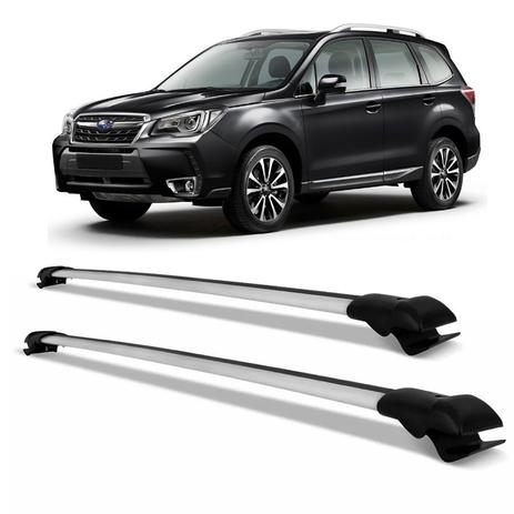 Travessa Rack Bagageiro Subaru Forester 1998 A 2017 Slim Prata - Sp rack é boa?