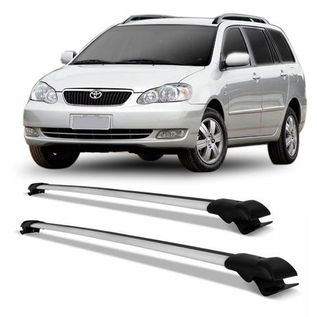 Travessa Rack Bagageiro Toyota Fielder 2003 A 2010 Slim Prata - Sp rack é boa?