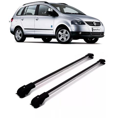 Travessa Rack De Teto Spacefox 2005 A 2017 Slim Prata 45kg - Sp rack é boa?