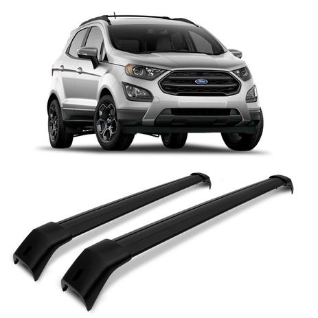 Travessa Rack Ecosport Preta 2012 A 2018 Aluminio - Sp rack é ruim? Travessa Rack Ecosport Preta 2012 A 2018 Aluminio - Sp rack é boa?